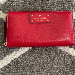 KateSpade Wallet Red